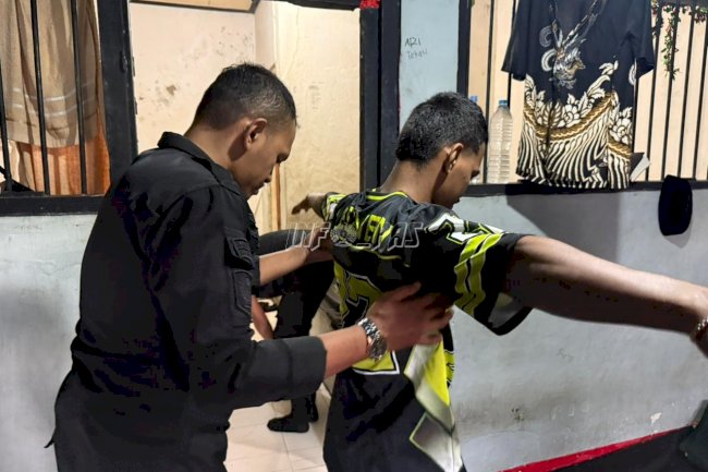 Perketat Keamanan, Lapas Tual Gelar Razia Rutin Hunian