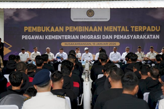 Perkuat Karakter dan Integritas Petugas, Kemenimipas Kembali Gelar Pembinaan Mental Terpadu