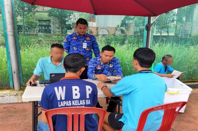 Gerobak Pintar Hadir di Blok Hunian, Lapas Cibinong Dorong Budaya Literasi Warga Binaan