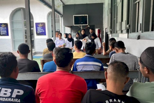 Lapas Bandanaira Latih Warga Binaan dengan Materi Bahasa Inggris