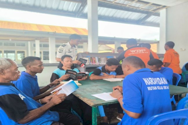 Tingkatkan Minat Baca dan Wawasan, Rutan SoE Hadirkan Pojok Literasi bagi Warga Binaan