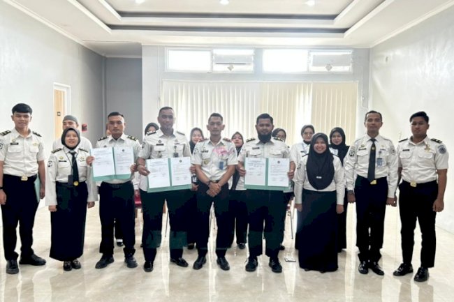 Awali Tahun 2026 dengan Semangat Pembaruan dan Penguatan Kinerja, Bapas Tanjungpandan Teken Perjanjian Kinerja