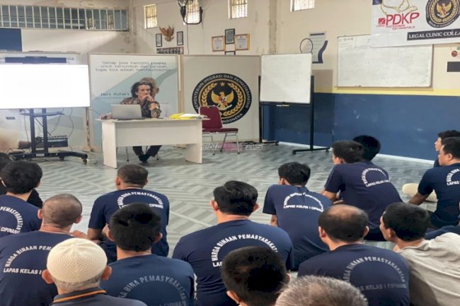 Lapas Cipinang Gandeng Lembaga PDKP Perkuat Pemahaman Hukum Warga Binaan melalui Penyuluhan Peninjauan Kembali