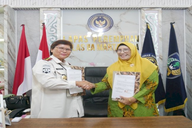 Perkuat Pembinaan Kerohanian, Lapas Perempuan Martapura Jalin Kerja Sama dengan Aisyiyah Kabupaten Banjar