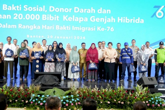 Pemasyarakatan Tingkatkan Sinergi dan Kepedulian Sosial pada Rangkaian Hari Bakti Imigrasi Ke-76