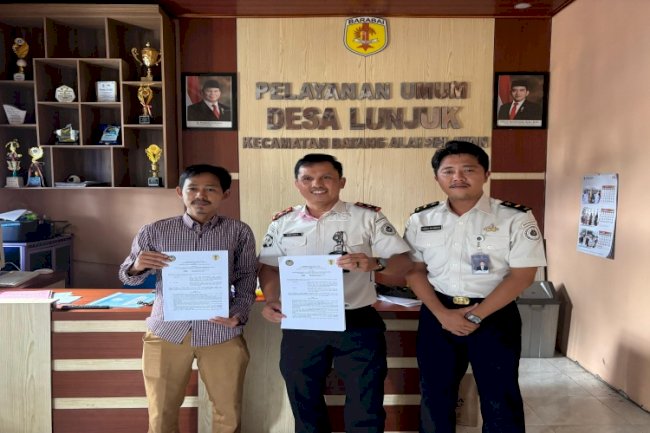  Dukung Pemberlakuan KUHP Baru Berlaku, Bapas Amuntai Gandeng Desa Lunjuk