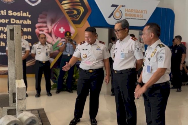 Pemberdayaan Berbasis Karya, Jawara Beton Lapas Kelas I Tangerang Tampil di Rangkaian Peringatan HBI Ke-76