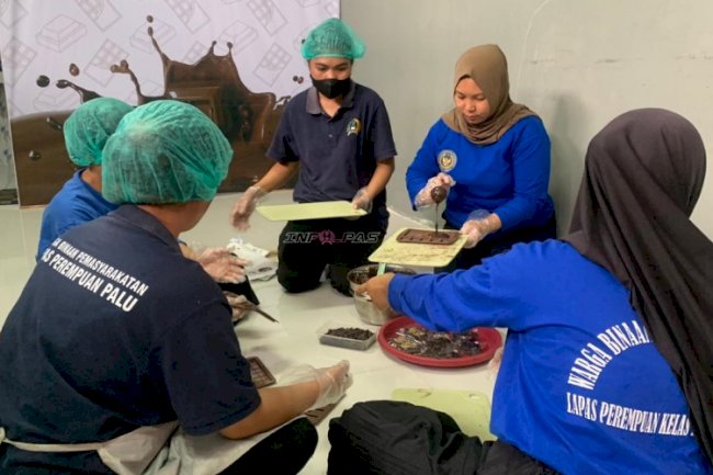 Inovasi Produk Kreatif UMKM, Lapas Perempuan Palu Hadirkan Coklat Better Varian Kekinian