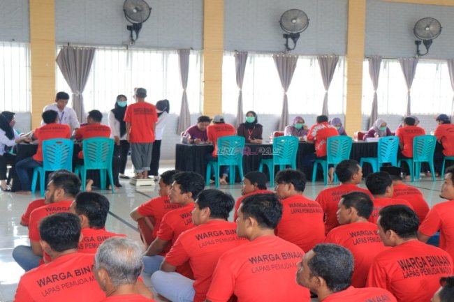 Hari Kedua Mobile VCT dan Pemeriksaan Kesehatan, Lapas Pemuda Madiun Tingkatkan Derajat Kesehatan Warga Binaan 