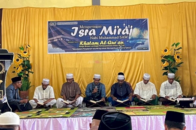 Maknai Isra Mikraj untuk Berhijrah, Enam Warga Binaan Lapas Tual Sukses Khatamkan Al-Qur'an