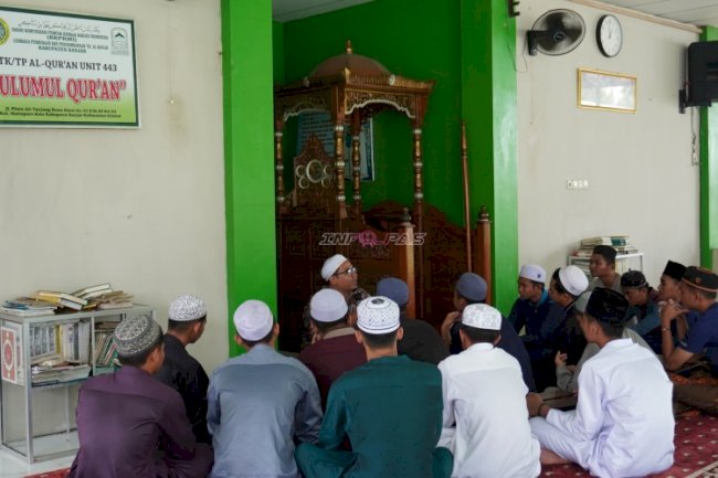 Perkuat Pembinaan Rohani, LPKA Martapura Gelar Kajian Agama tentang Bahaya Narkoba