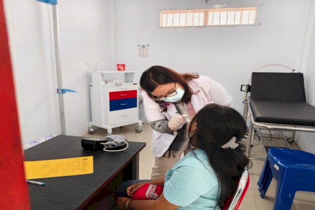Dokter Lapas Perempuan Ambon Rutinkan Pemeriksaan Kesehatan Warga Binaan