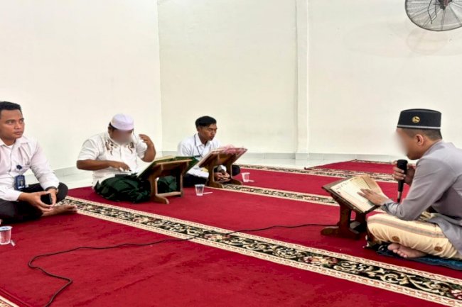 Semarak Isra Mikraj Nabi Muhammad saw., Lapas Muara Tebo Gelar Lomba Azan dan Tartil Al-Qur’an