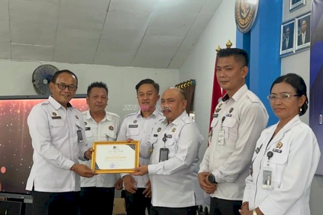 Lapas Tahuna Raih Penghargaan Satker dengan Pengamanan Terbaik Tahun 2025 Wilayah Pemasyarakatan Sulut