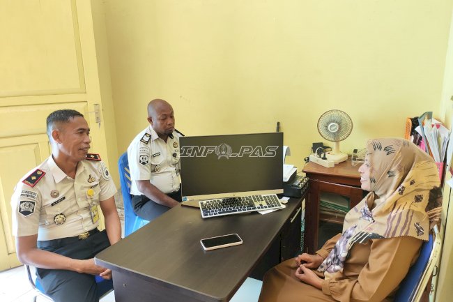 Perkuat Sinergi Layanan Kesehatan, Kalapas Geser Sambangi Puskesmas Perawatan Geser