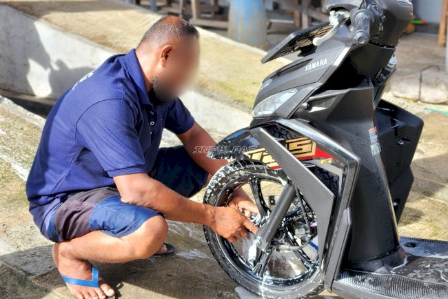 Siap Mandiri, Warga Binaan Lapas Tual Terampil Kelola Jasa Cuci Steam Kendaraan