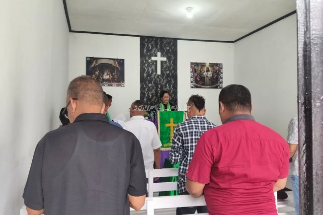 Tumbuhkan Iman di Balik Jeruji, Warga Binaan Kristen Lapas Wahai Ikuti Ibadah Minggu