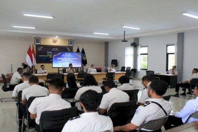 Komitmen Wujudkan WBK/WBBM, Kanwil Ditjenpas Jateng Laksanakan Asesmen Tim Kerja Pembangunan ZI