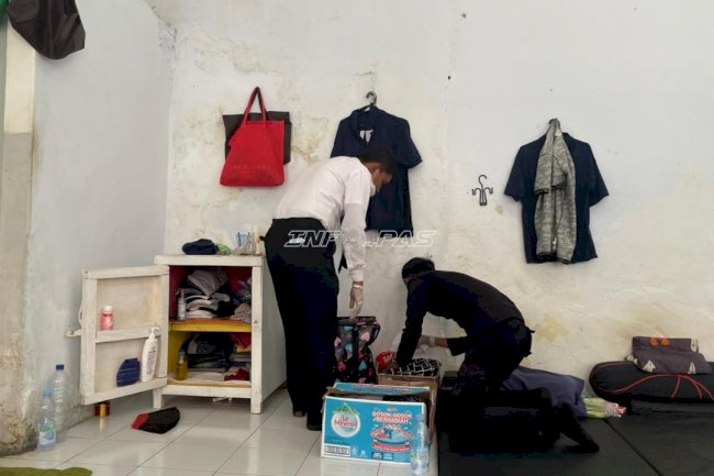 Lapas Bandanaira Geledah Blok Hunian, Amankan Barang Terlarang