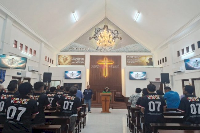 Harapan dan Iman Dikuatkan, Warga Binaan Nasrani Lapas Cibinong Ibadah bersama Mitra Pelayanan PGI