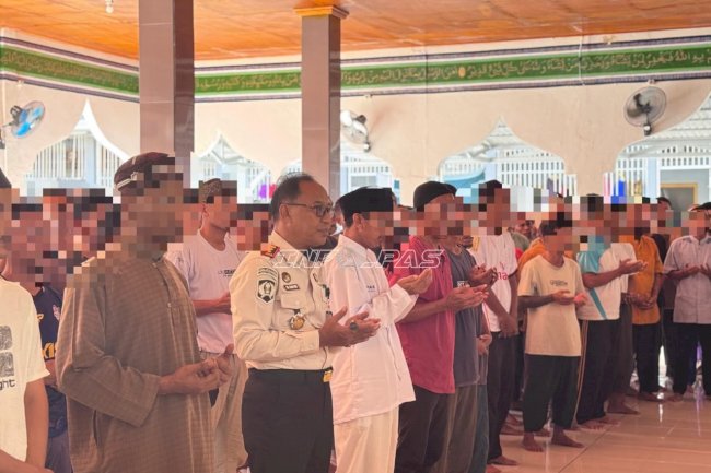 Momentum Isra Mikraj, Lapas Tolitoli Tanamkan Nilai Keimanan Warga Binaan