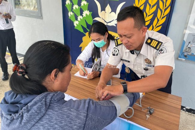 Bakti Sosial Kesehatan Gratis, Lapas Tual Hadir untuk Masyarakat Sekitar