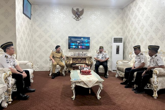 Perkuat Kolaborasi, Kalapas Tahuna Sambangi Bupati Kepulauan Sangihe