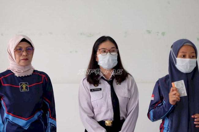 Dukung Imunitas Warga Binaan, Rutan Rantau Bagikan Vitamin
