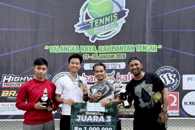 Petugas Lapas Perempuan Martapura Sabet Juara III Open Turnamen Tenis 2026