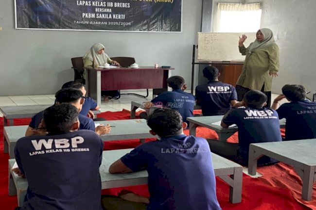 Kesetaraan Pendidikan Jadi Andalan, Lapas Brebes Bina Warga Binaan lewat Program Kejar Paket