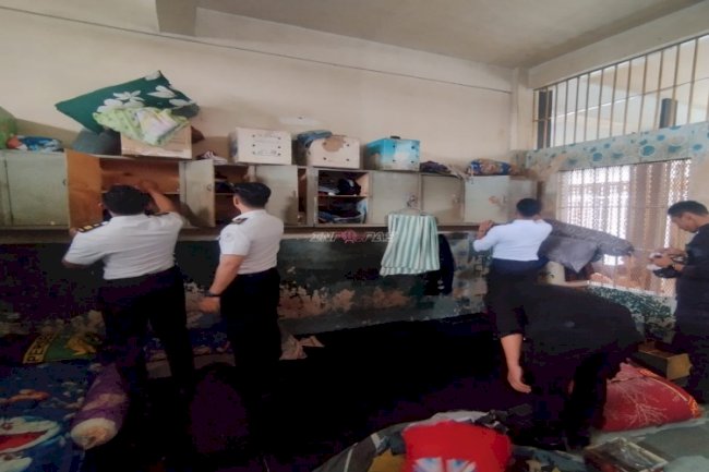 Lapas Pemuda Madiun Perkuat Pengamanan Internal melalui Razia Rutin