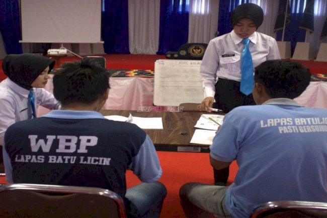 Dorong Warga Binaan Bebas Buta Aksara, Lapas Batulicin Hadirkan Program Berbagi Ilmu