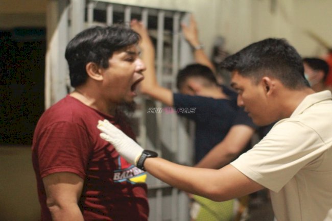 Kanwil Ditjenpas Kalbar Gelar Razia Insidentil di Lapas Pontianak