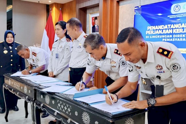 Dukung Program Aksi Kemenimipas, Lapas Wahai Teken PKS Program Nasional MBG