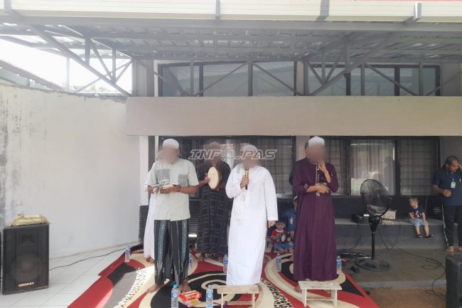 Maulid Habsyi Warnai Waktu Kunjungan, Rutan Pelaihari Perkuat Pembinaan Keagamaan