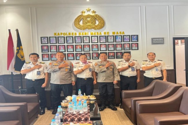 Lapas Pemuda Madiun Pererat Sinergi dan Silaturahmi dengan Polres Madiun Kota