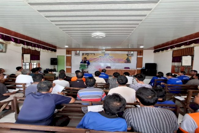 Rutan Tarutung Fasilitasi Ibadah Keluarga Besar BAMAGNAS Tapanuli Utara dengan Warga Binaan
