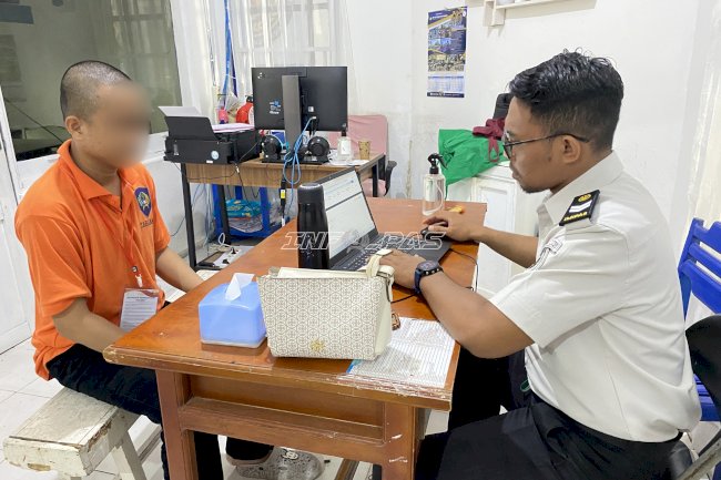 Skrining Kesehatan Tahanan Baru, Lapas Kotabaru Perkuat Deteksi Dini