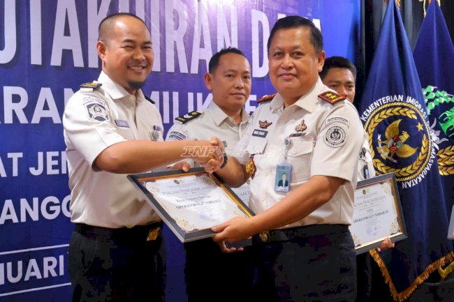 Kakanwil Ditjenpas Kalsel Tutup Rekonsiliasi, Apresiasi Operator Terbaik