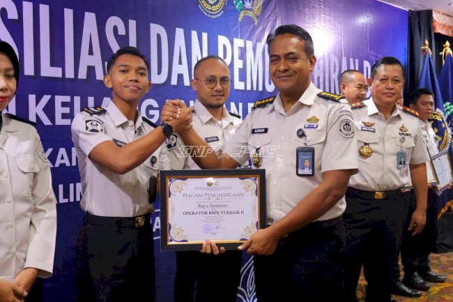 Apresiasi Kinerja BMN, Operator Rutan Pelaihari Raih Terbaik II se-Kalsel