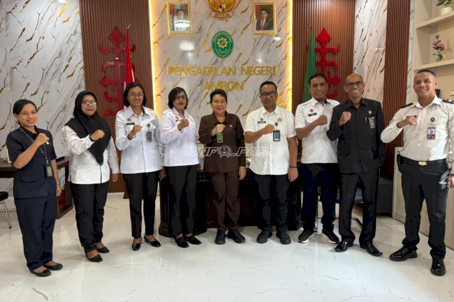 Perkuat Pelayanan Terbuka, LPKA Ambon Jalin Sinergi dengan PN dan Kejari