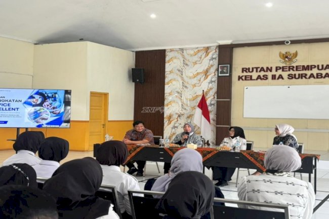 Rutan Perempuan Surabaya Bekali Petugas dengan Pelatihan Pelayanan Prima