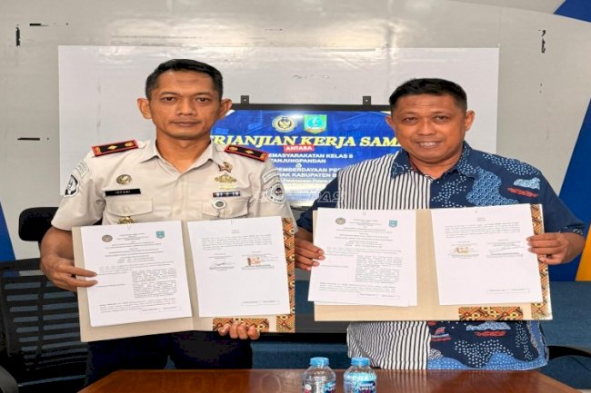 Bapas Tanjungpandan bersama Dinsos PP dan PA Kab. Belitung Timur Sepakati PKS Lokasi Pidana Sosial dan Pelayanan Masyarakat