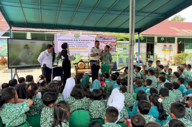 Bekisah Bapas Tanjungpandan Dukung Deklarasi Sekolah Anti Bullying dan Kekerasan di SDN 44 Tanjungpandan
