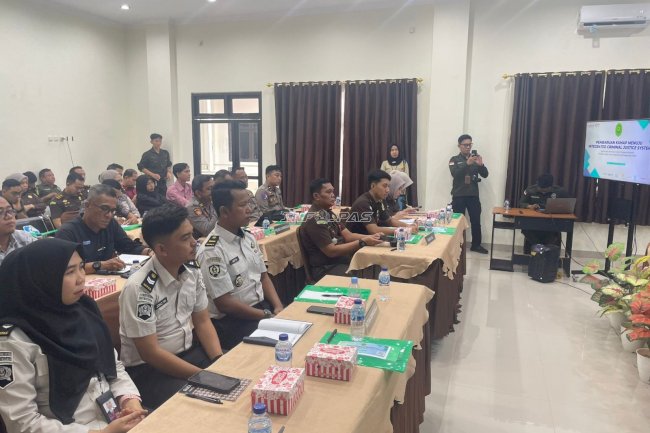 Dukung Sistem Peradilan Terpadu, Rutan Donggala Hadiri Sosialisasi KUHAP Baru