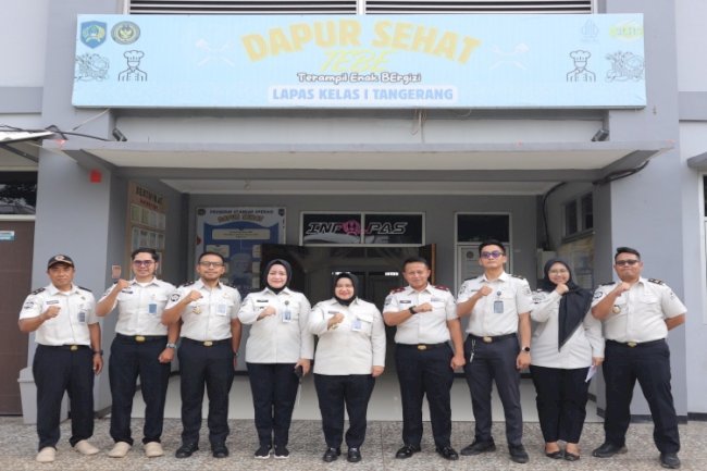 Lapas Kelas I Tangerang Disiapkan Jadi Pusat Produksi Program MBG