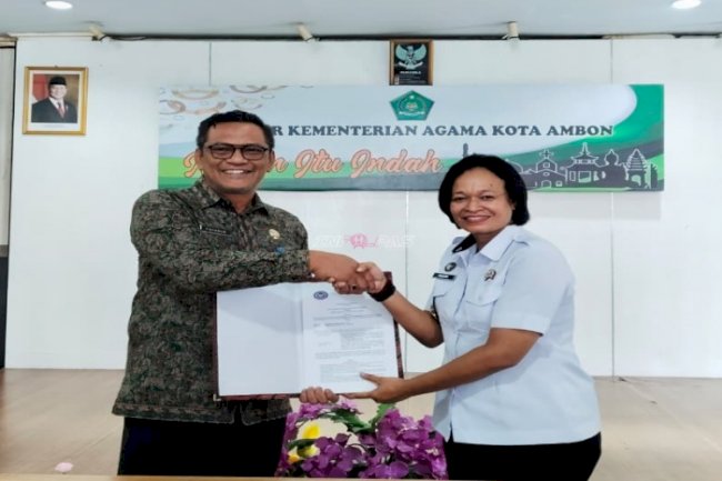 Sinergi Lintas Sektor, Bapas Ambon dan Kemenag Kota Ambon Perkuat Pembimbingan Klien