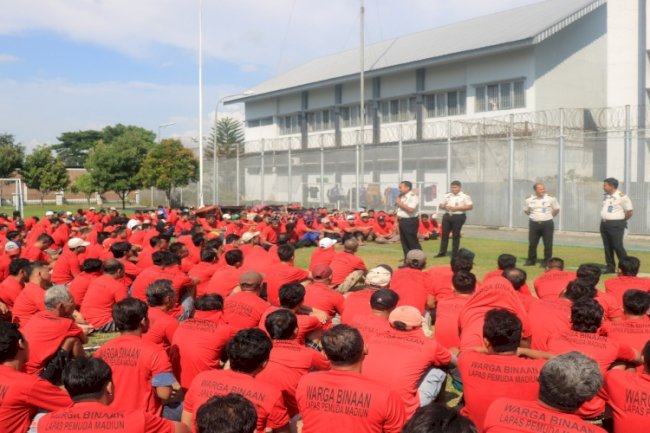 Lapas Pemuda Madiun Perkuat Komunikasi dan Serap Aspirasi Warga Binaan lewat “Sapa Warga Sapu Masalah”