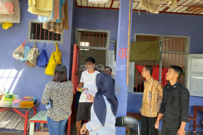 Kontrol Blok Hunian, Lapas Ambon Tekankan Edukasi Hidup Bersih dan Sehat