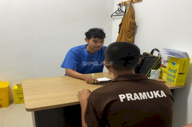 LPKA Ambon Peduli Kesehatan Anak Binaan melalui Pemeriksaan Kesehatan Rutin